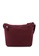 Bagstation red Crinkled Nylon Multi-Compartment Sling Bag B4ECDAC6C93306GS_3