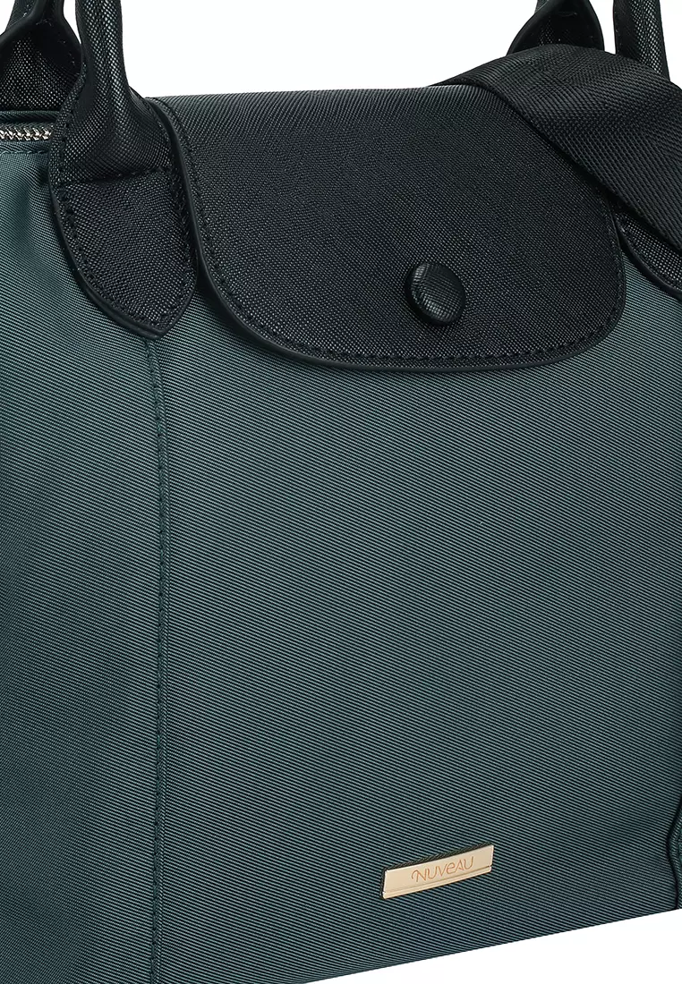 Premium Oxford Nylon Convertible Top Handle Bag