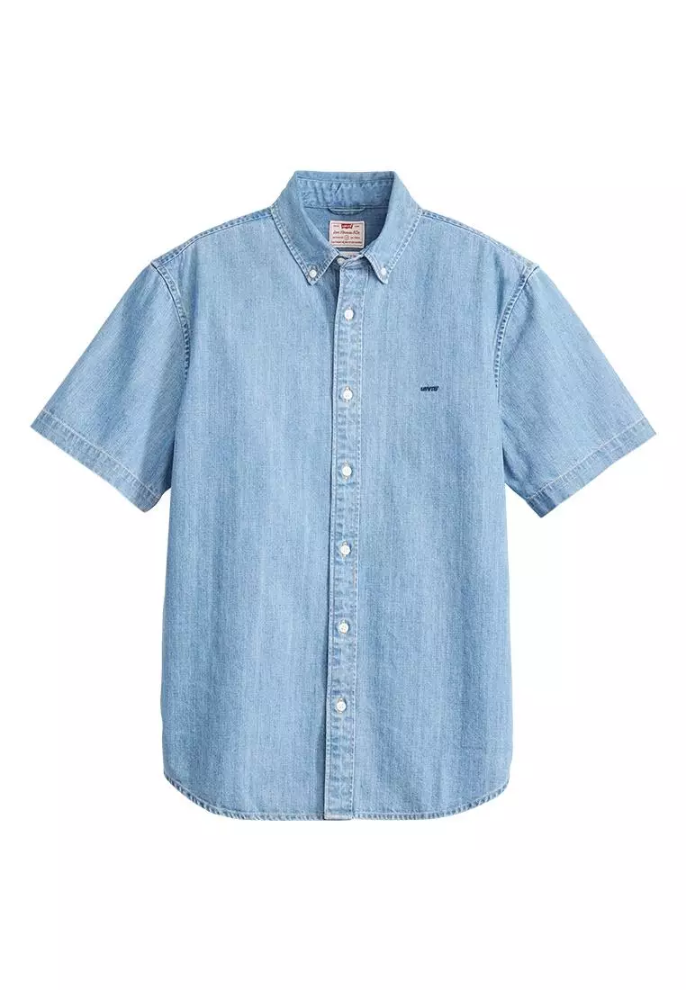 Levi's Ss Authentic Button Down Eli Medium Blue (A9161-0007)