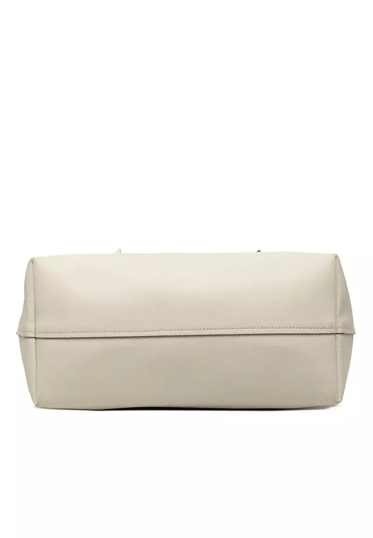 Pre-Loved Miu Miu Leather Flower Tote