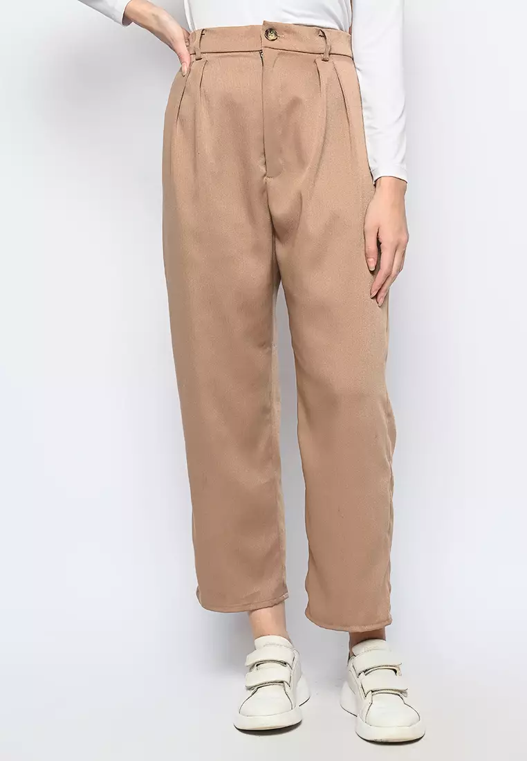 Lucina Baggy Pant Mocca