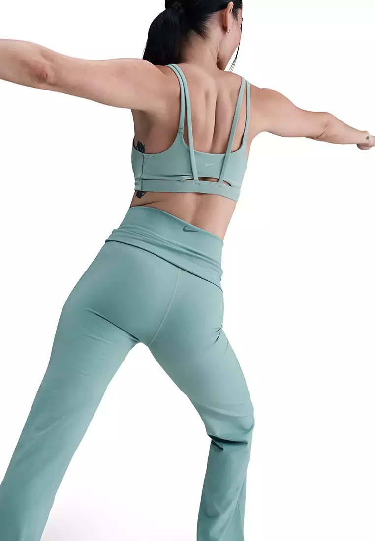 One Dri-FIT High-Waisted Fold-Over Pants