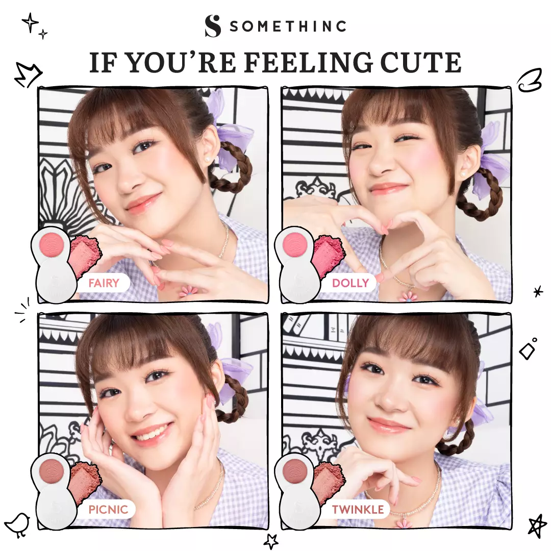 SOMETHINC Mademoiselle Soft Focus Powder Blush - Illusion