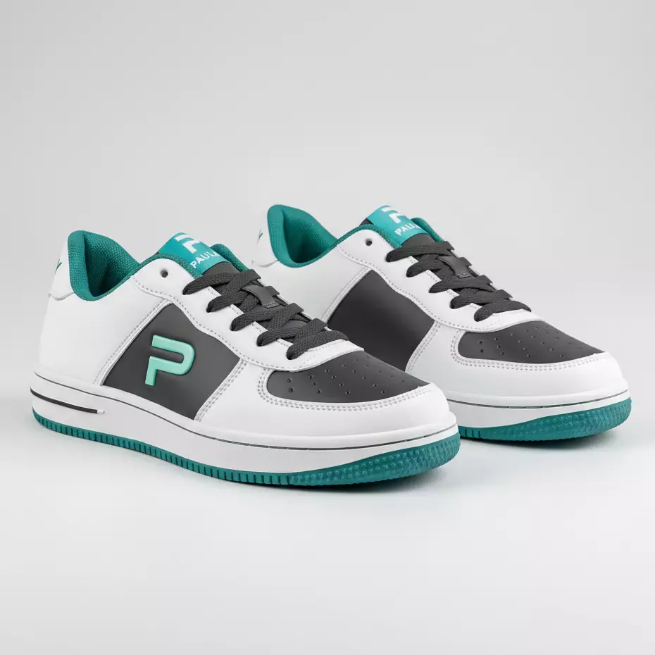 PAULMAY - Sepatu Sneakers Pria Denver - White Blue