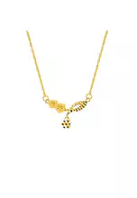 375/9K Gold - Design L (Two-Tone Gold)