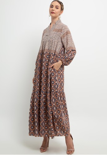 Jual Kamilaa By Itang Yunasz Gamis Modern Etnik Original Zalora Indonesia