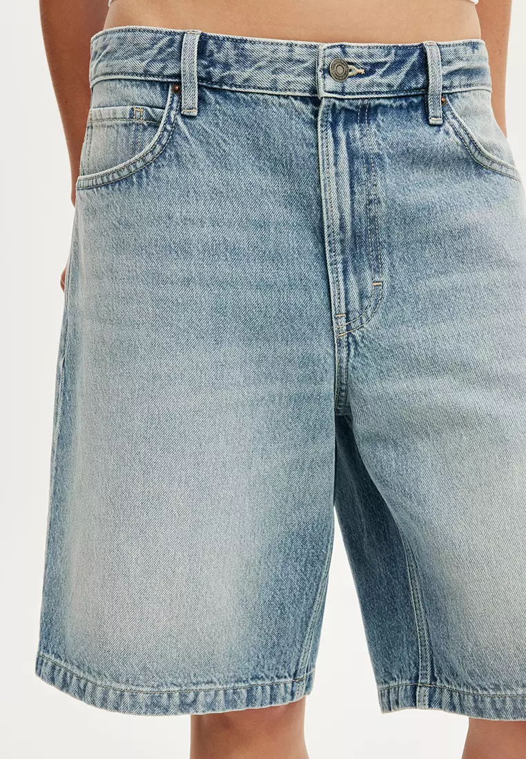 Baggy Denim Shorts