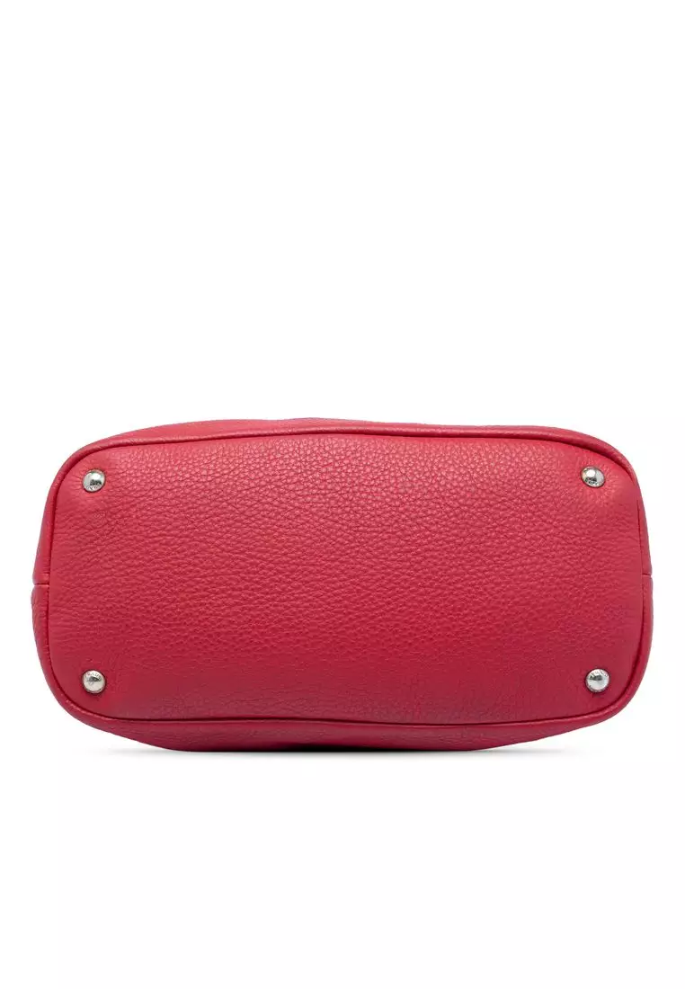 Pre-Loved Prada Vitello Daino Shoulder Bag