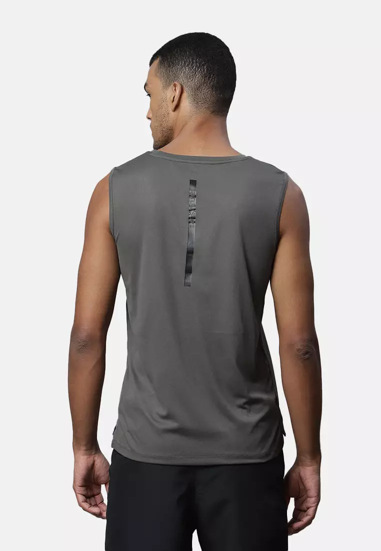 Men's Grey Hydrate Training/ Workout Tank Top