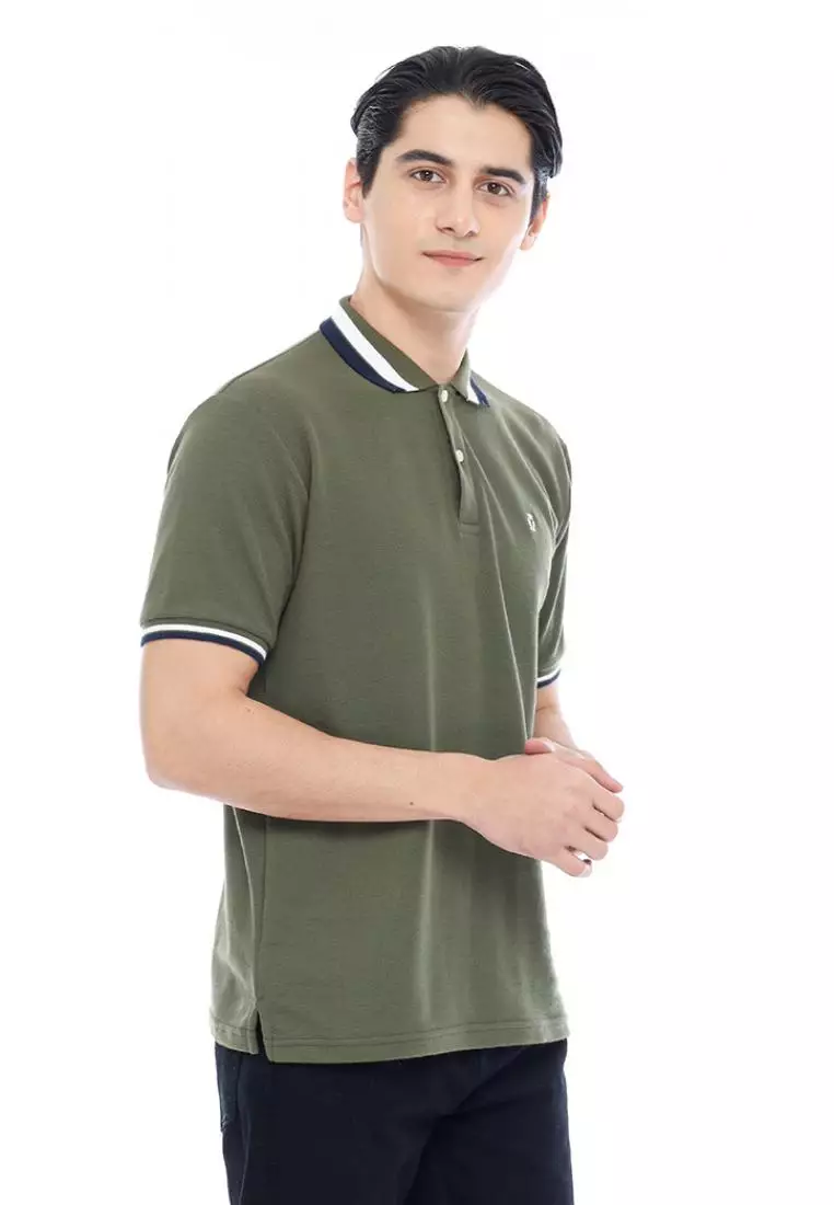 MATSUDA Kaos Polo Shirt Pria Kerah Moriyama