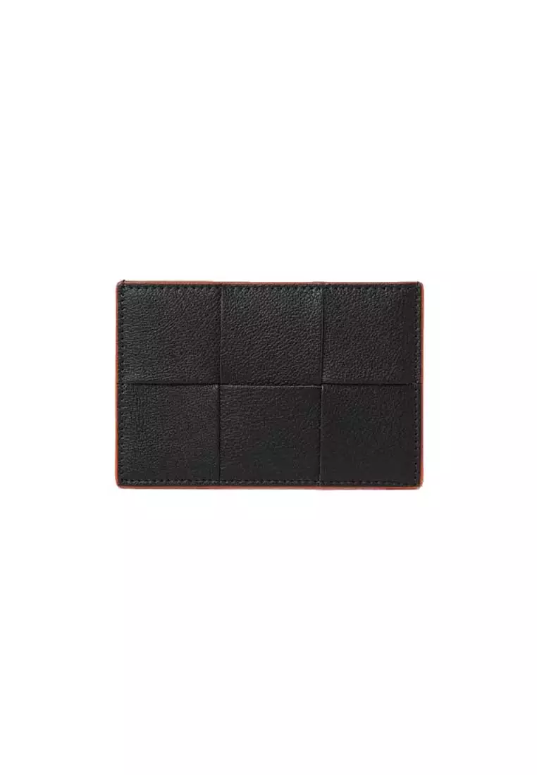 Buy BOTTEGA VENETA Cassette Credit Card Case Card Case Black