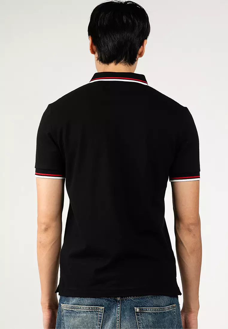 Tipped Piqué Polo Shirt