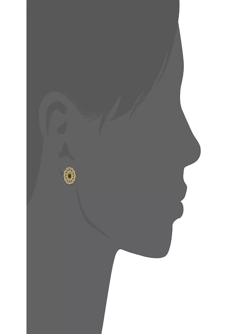 Chakra stud earrings discount