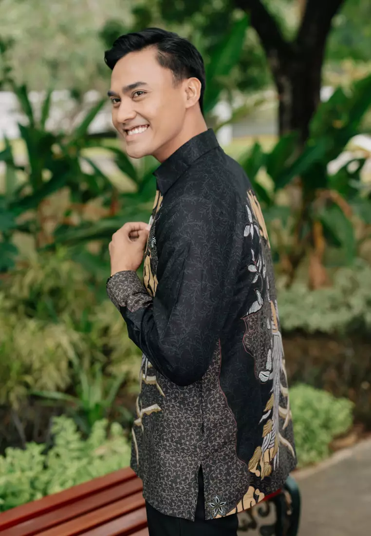 Hadinata Batik Kemeja Panjang Furing Superfine Rohan Roshni