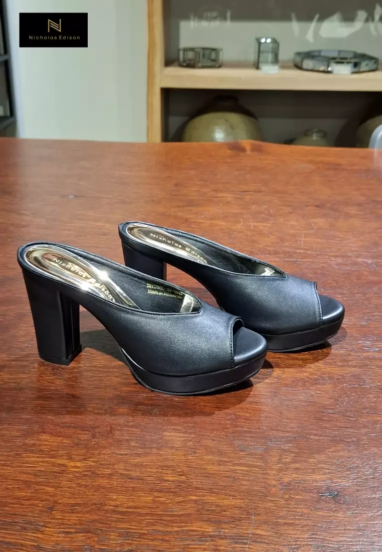 Nicholas Edison Heel Lela Black