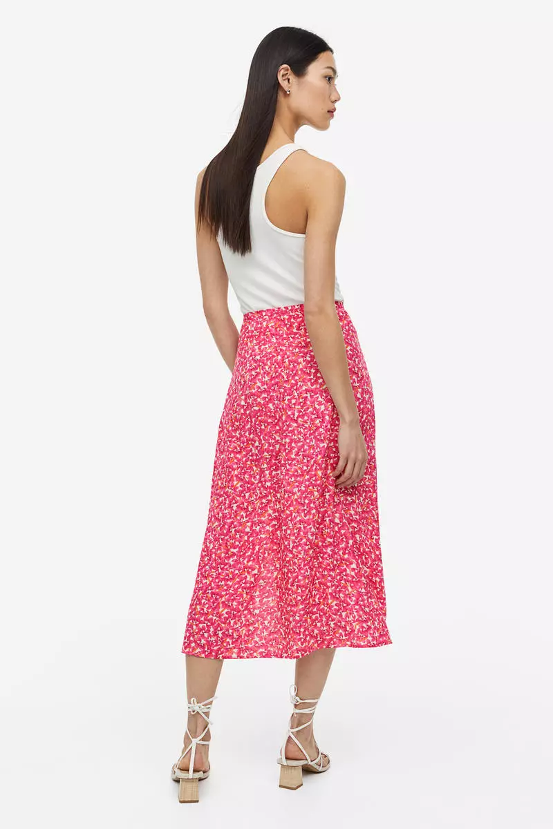 Crêpe skirt