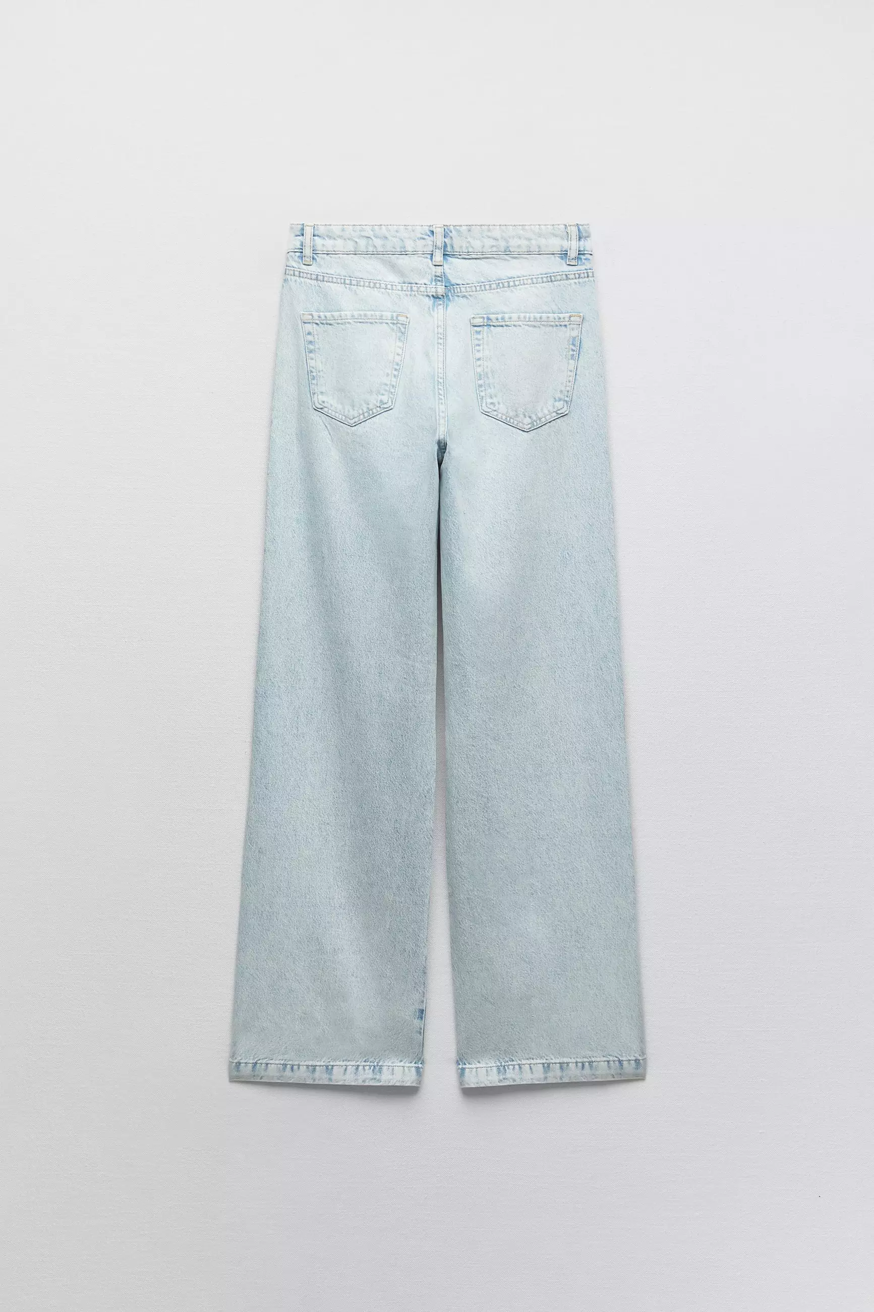 ZARA Z1975 WideLeg HighWaist Full Length Jeans 2024 Buy ZARA Online