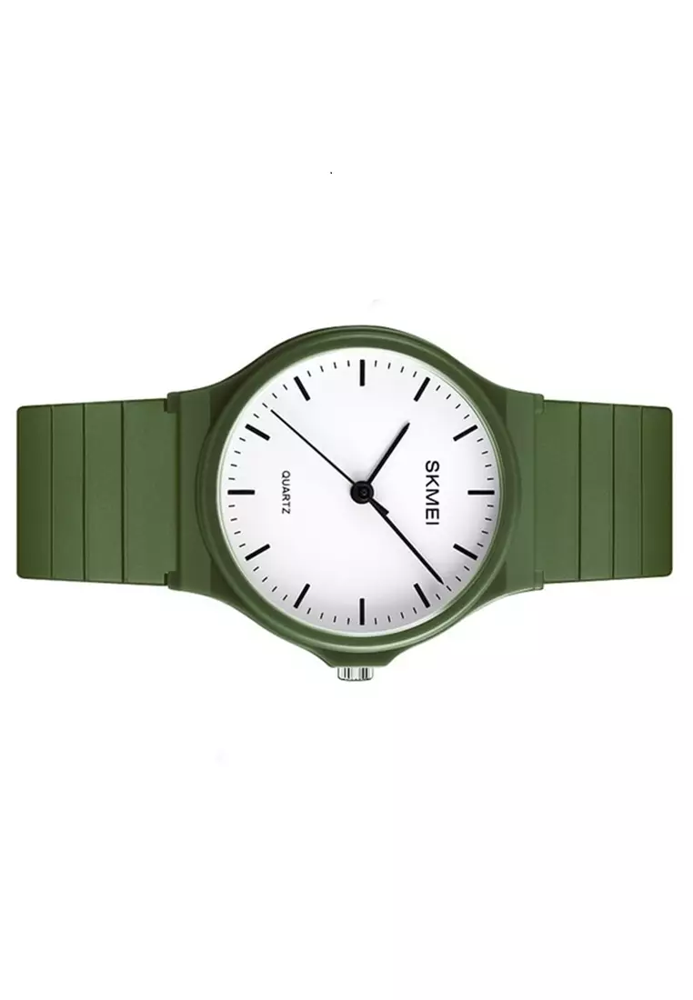 Jam Tangan Kasual Analog Wanita Waterproof 30m Strap Tali Material Silicone KK44 ORIGINAL