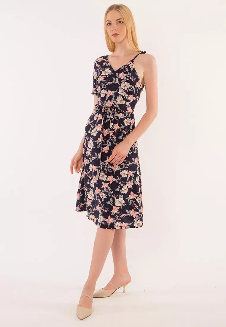 Buy Plain B. Plain B. Floral Dinner Dress Online ZALORA Malaysia