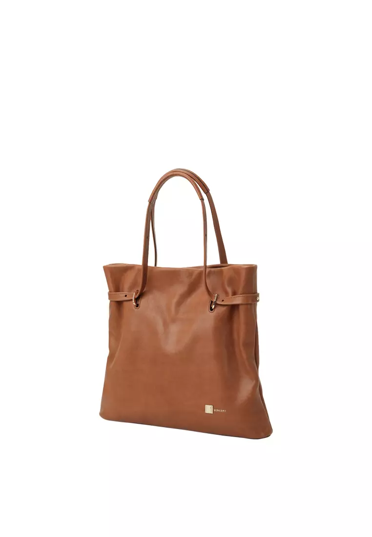 Empiricism Bucket Tote Bag - Caramel