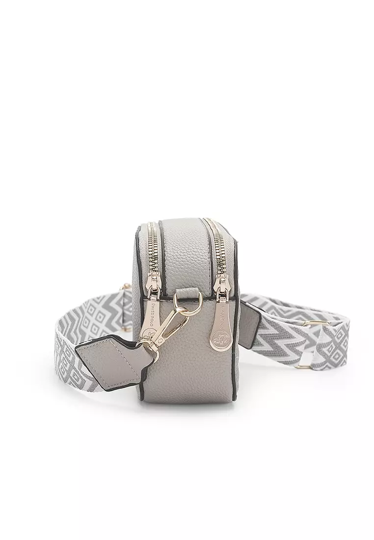 Women's Sling Bag / Crossbody Bag - Grey