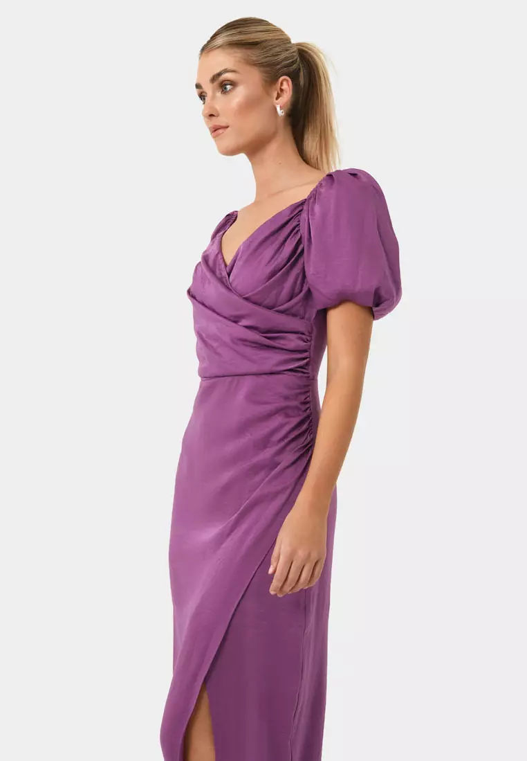 FORCAST Trixie Front Crossover Dress
