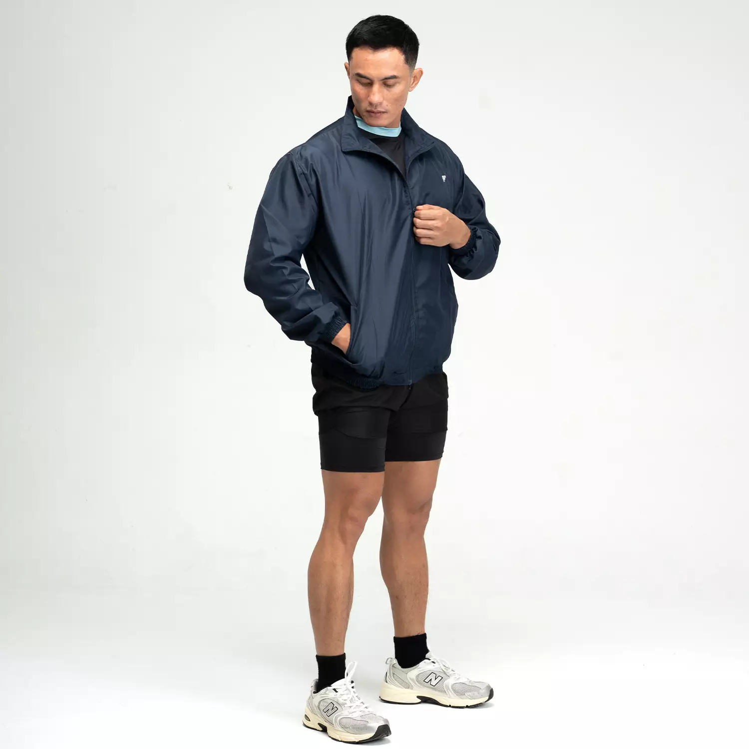 Windbreaker Sports Jacket Navy