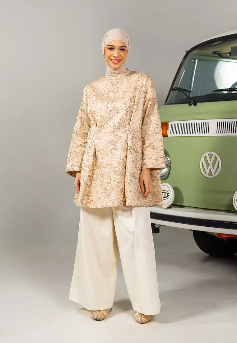 Kami Solene Loose Tunic Beige