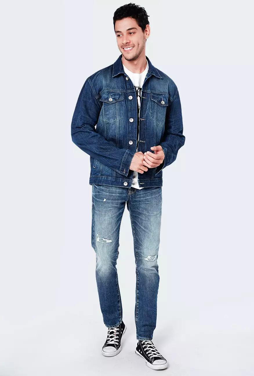 Jacket Denim Pria BB