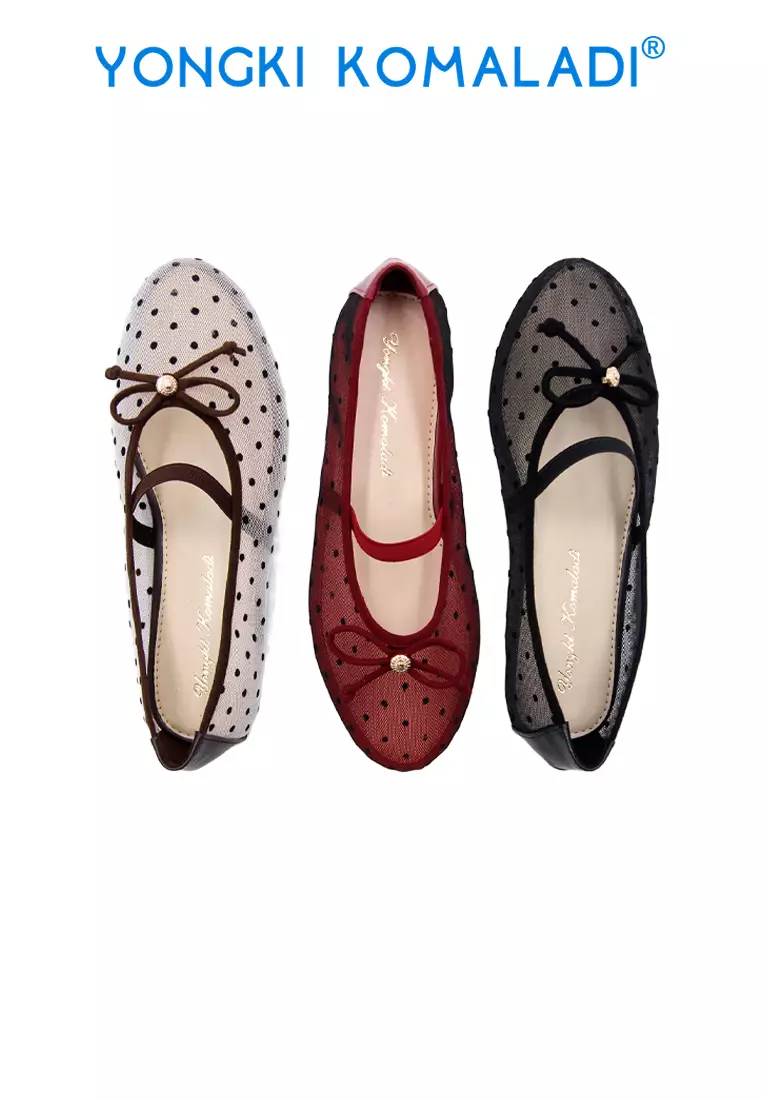 YONGKI KOMALADI ALMA FLATSHOES OL-BY8666-25 MAROON