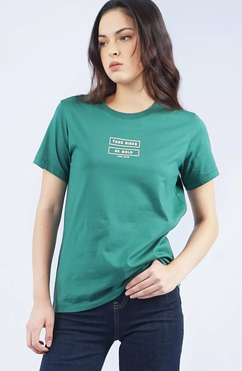 Kaos Wanita Andira Green