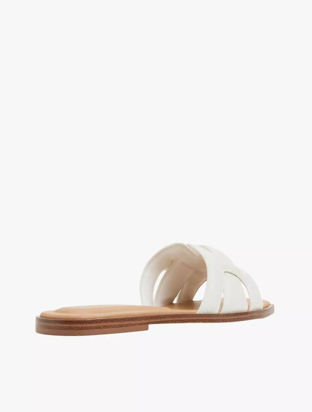 Aldo Eleny Flat Sandals - White