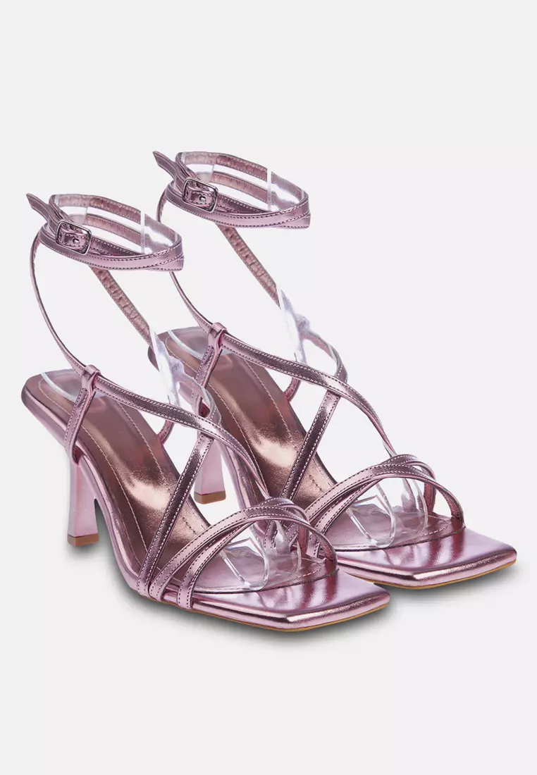 Lace-Up Sandal Heels