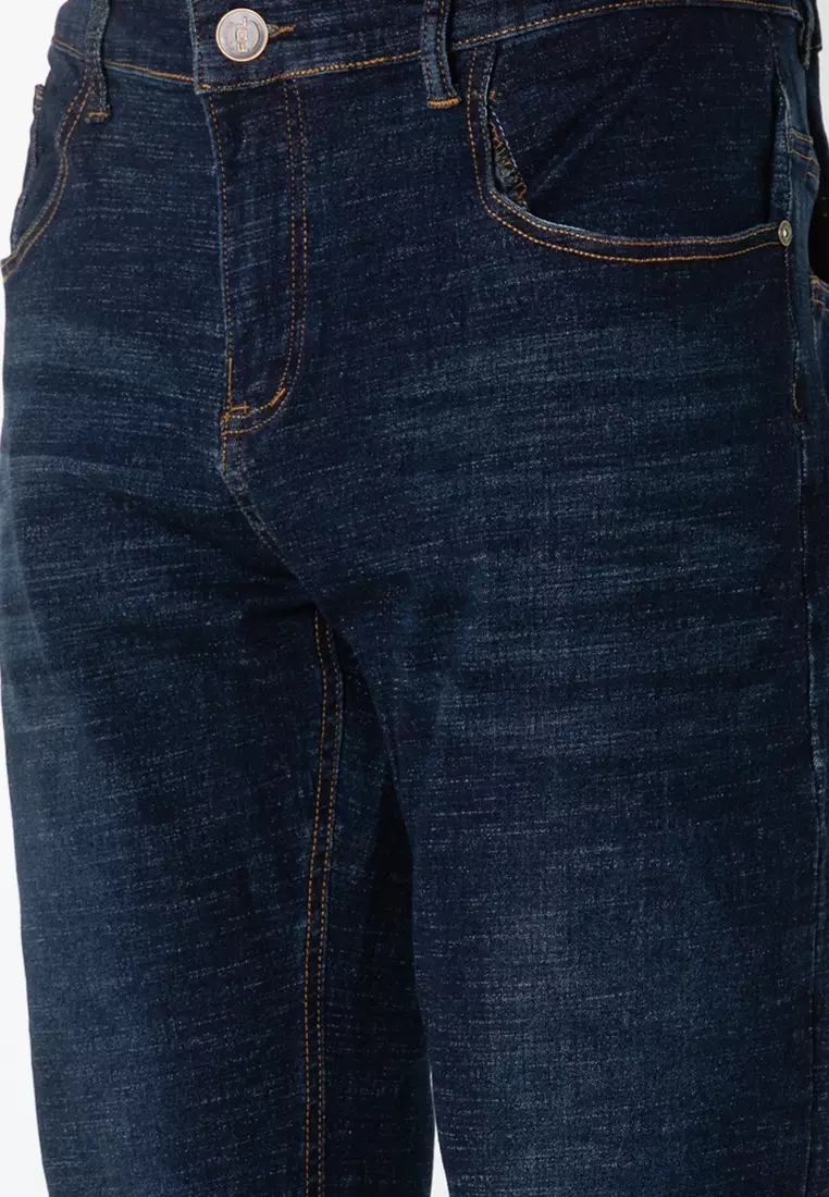 Slim Straight Stretchable Denim Jeans