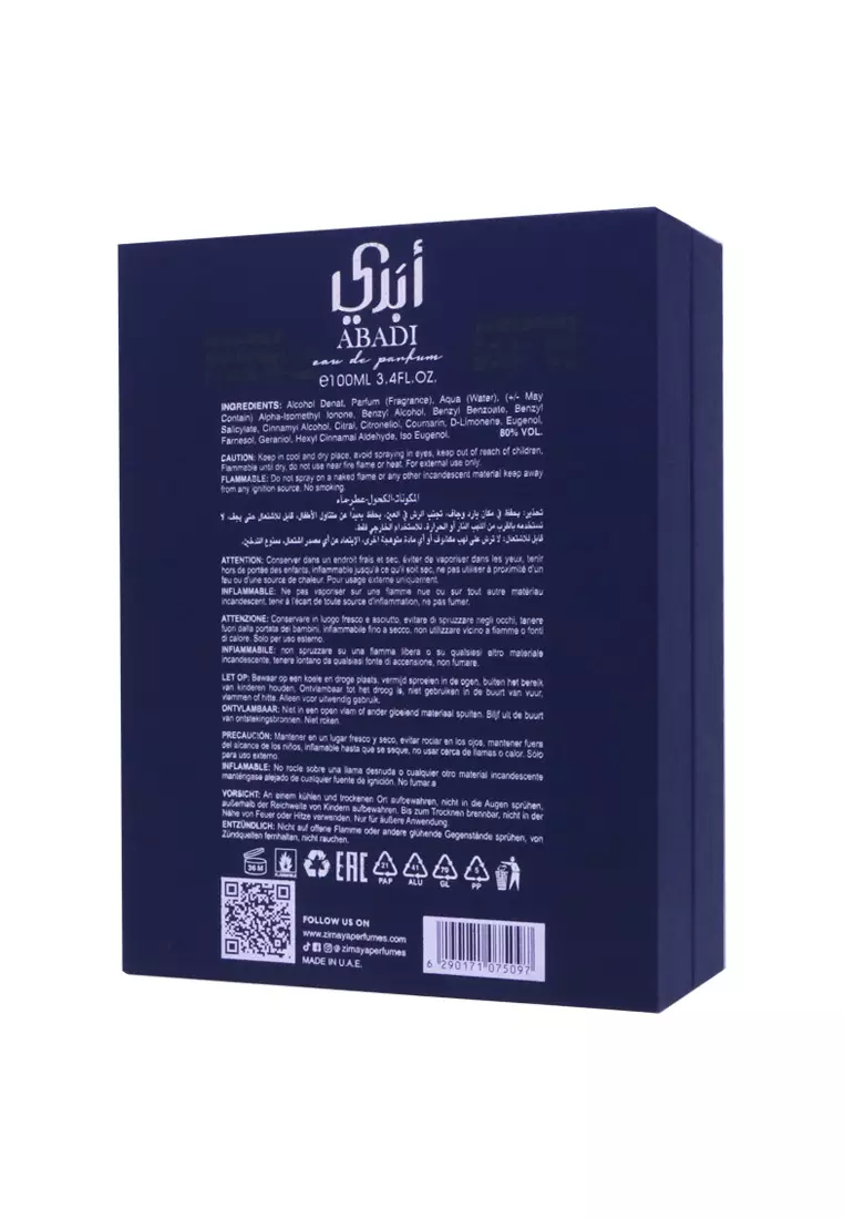 Zimaya Abadi Man 100 ML