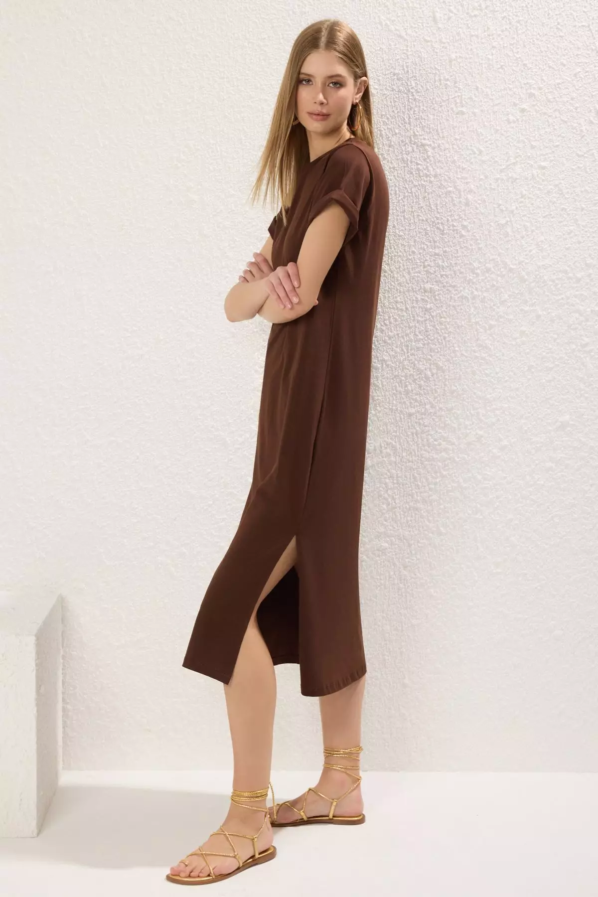Shift Midi Dress