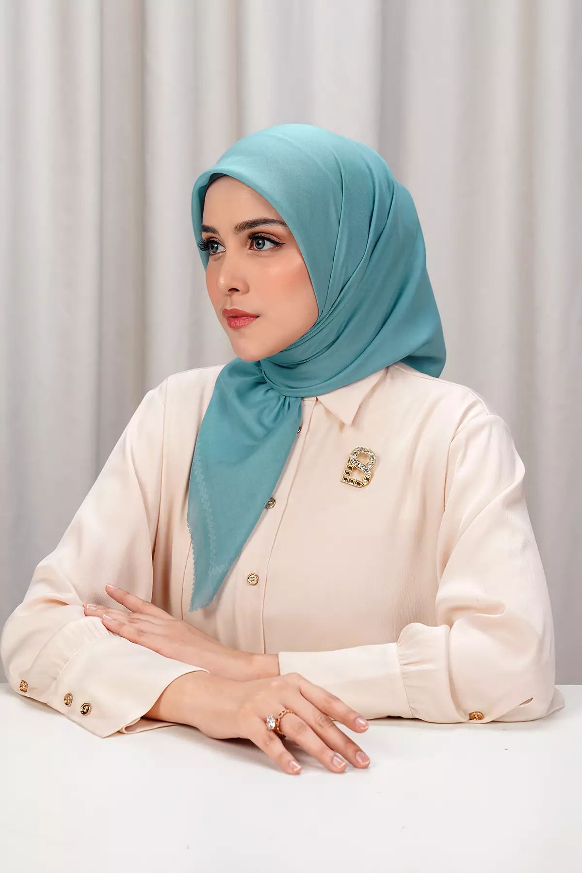 Today's Scarf - Cameo Blue