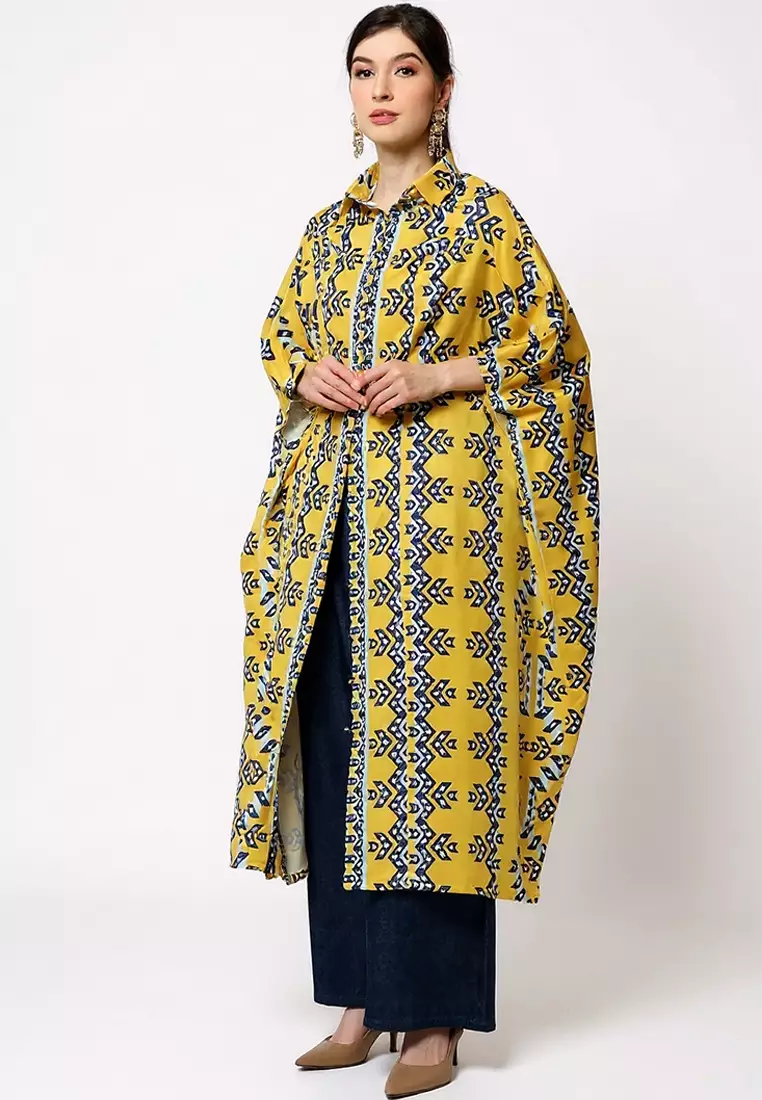Kanzi Collared Kaftan
