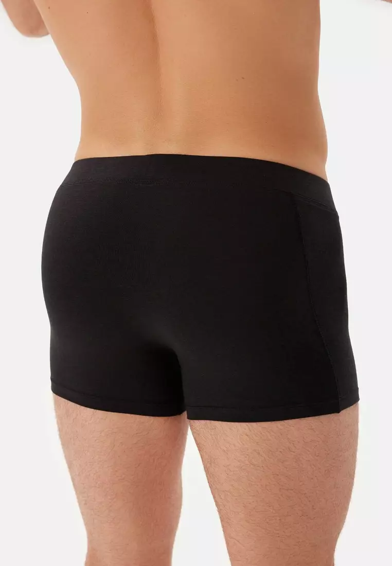 Black Boxer, Regular Fit, Underwear for Men