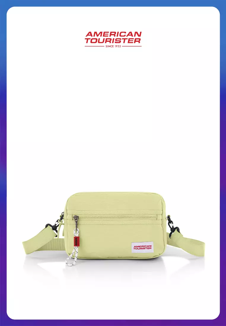American Tourister Carter Crossbody Bag R - Cool Green