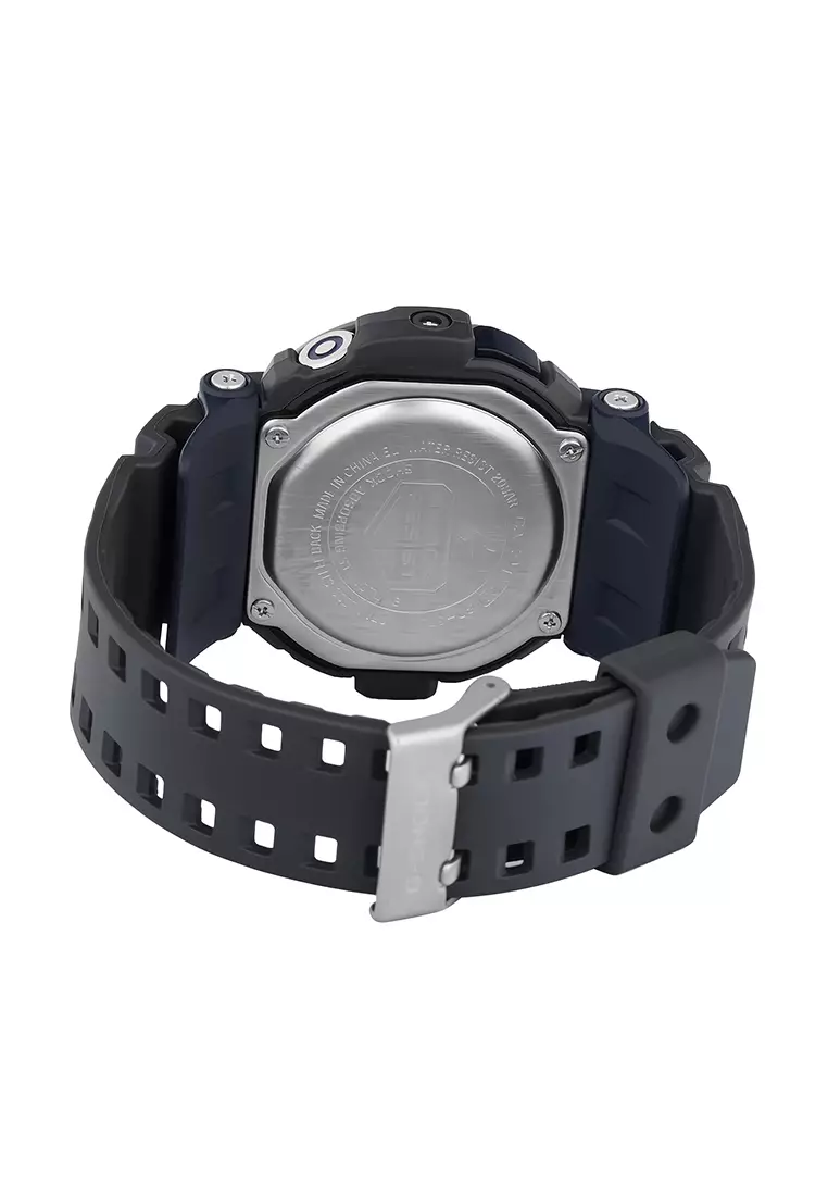 Casio G-Shock Jam Tangan Digital Pria - Black Resin Band - GD-350-8D