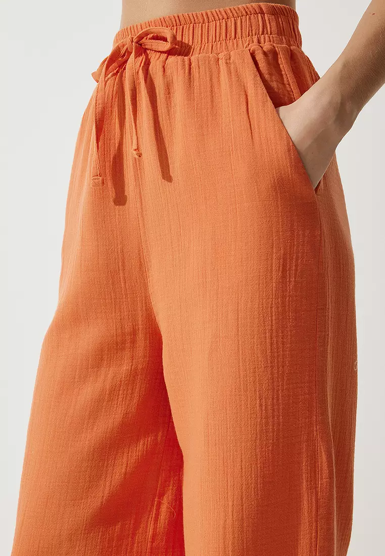 Muslin Palazzo Pants