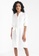 Vero Moda white Natali Long Sleeves Shirt Dress 006BDAAA62FFFCGS_1