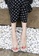Twenty Eight Shoes beige Fur Ball Strap Low Heel Sandals 3376-30 7E350SH361F0F0GS_5