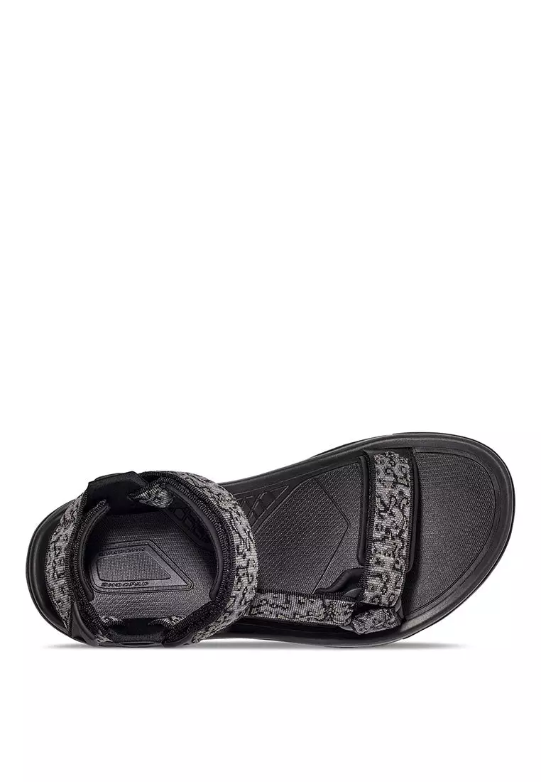 Men's Terra Fi 5 Universal Vegan Hiking Sandal - Magma Black/ Grey (1102456-MGMB)
