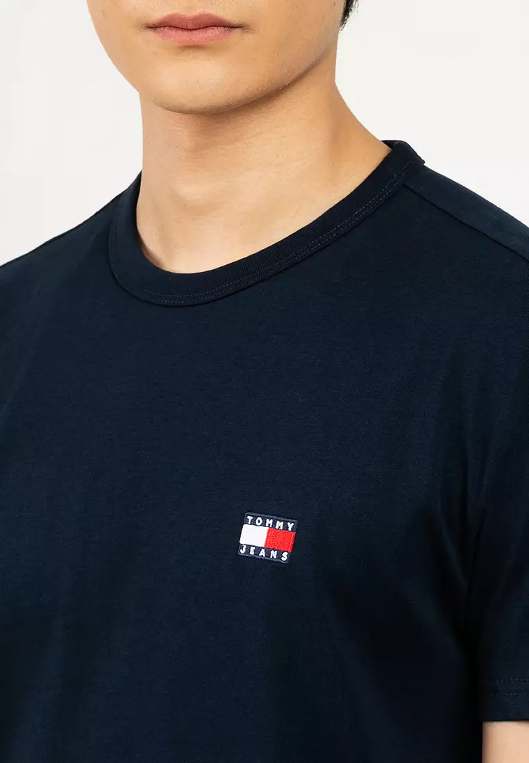 Tommy Badge Crew Neck T-Shirt - Tommy Jeans