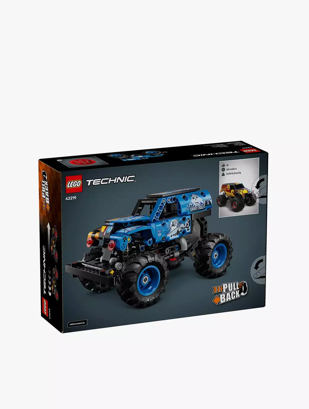 LEGO® Technic Monster Jam™ Grave Digger™ Fire and Ice - 42219