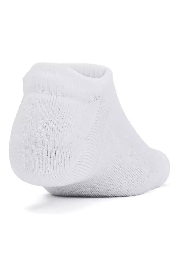 Under Armour Unisex UA Essential Cushion 6-Pack No Show Socks