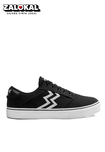 Jual Geoff Max Geoff Max Gavin Black White Stz Shoes Original Zalora Indonesia