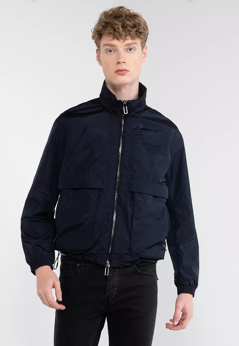 Navy armani jacket online